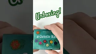 A Gentle Rain Unboxing, Relaxing Solo Board Game with Beautiful Tiles