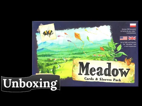 Meadow: Cards & Sleeves Pack - Unboxing