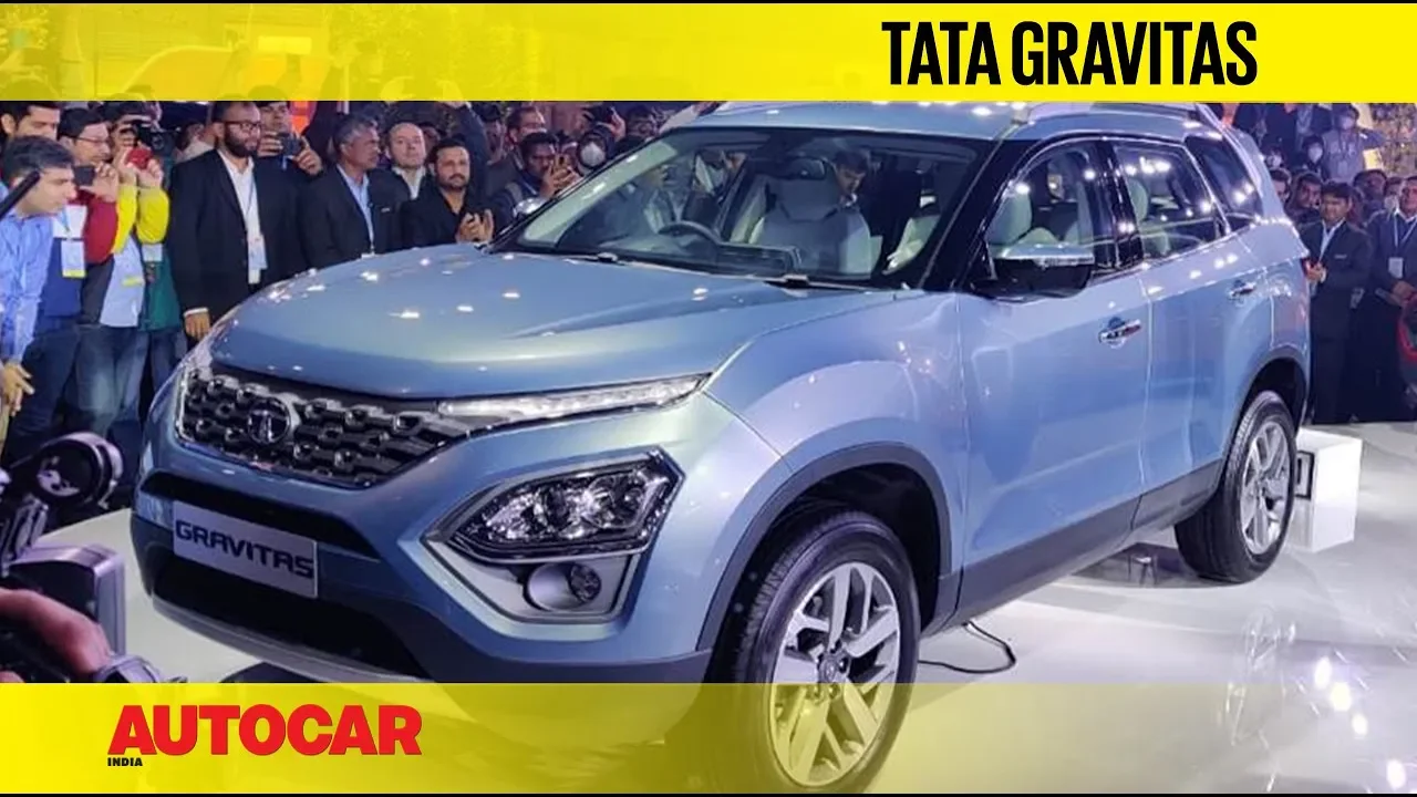 Auto Expo 2020 - Tata Safari (Gravitas) - 7 Seater SUV | Walkaround | Autocar India