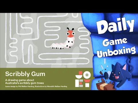 Scribbly Gum   Daily Game Unboxing