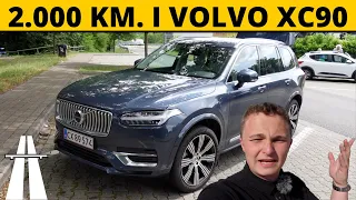 KØRER 2.000 KM. I VOLVO XC90 T8 PLUG-IN HYBRID! Så MEGET benzin brugte den...!