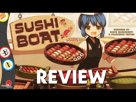Review of Sushi Boat board game by @Japanimegames
