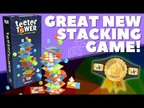 DEXTERRRRIFIC : Teeter Tower - Board Game Review + Giveaway!