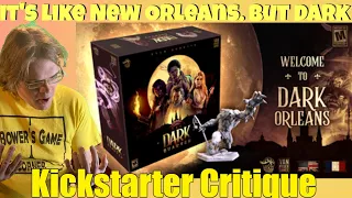 The Dark Quarter - Kickstarter Critique Review