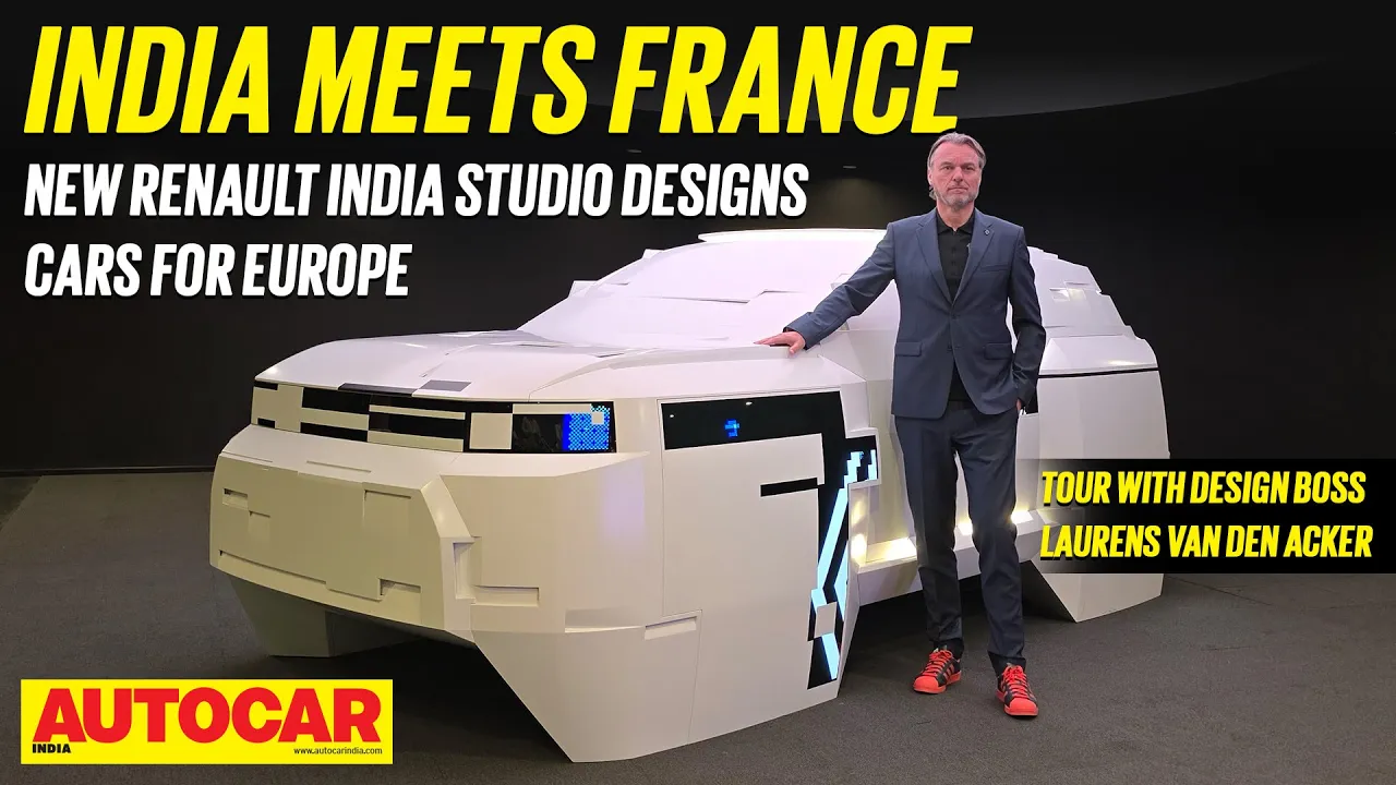 New Renault Design Centre Chennai tour with global design chief Laurens van den Acker |Autocar India