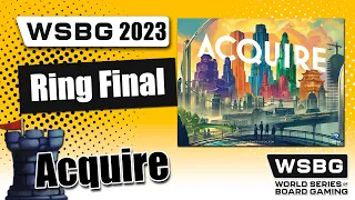 Acquire Championship - World Series of Board Gaming 2023