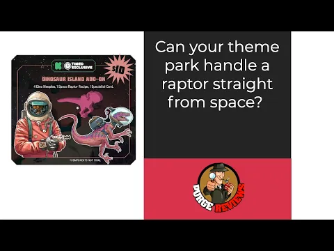 Dinosaur Island Space Raptor by Purge Reviews: Should you track down the Kickstarter Exclusive?