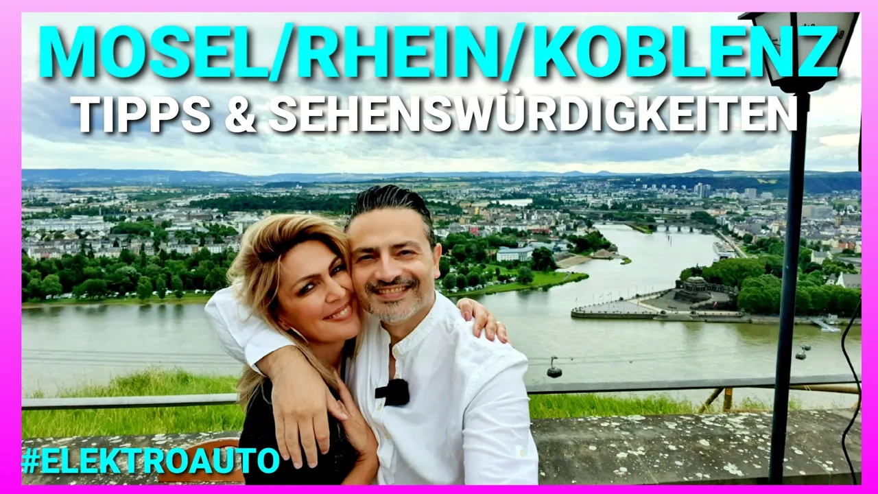 Mosel | Rhein | Koblenz Sehenswürdigkeiten Tagesausflug im Elektroauto Kia e Soul