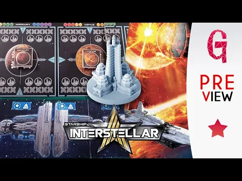 Anteprima STARSHIP INTERSTELLAR - Il gioco da tavolo per portare l'umanità su un nuovo pianeta