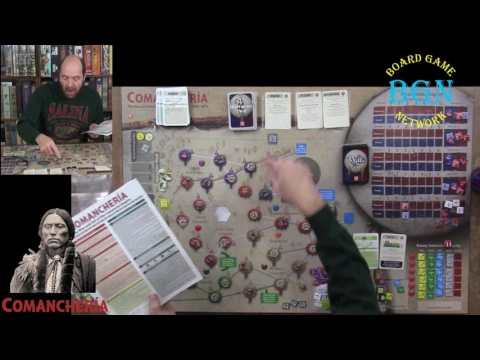 How to play Comancheria the solitaire board game