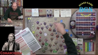 How to play Comancheria the solitaire board game