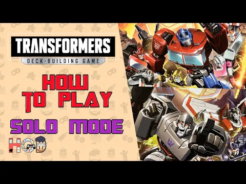 How to Play SOLO Transformers the Deck Building Game