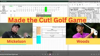 Made The Cut! Golf Game Playthrough