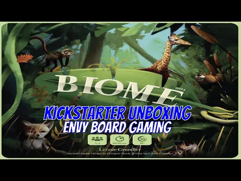 Biome Kickstarter Unboxing