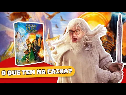 O Senhor dos Anéis Duelo pela Terra-Média: O que tem na caixa?