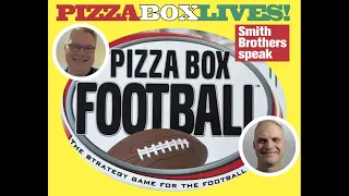 Pizza Box Football lives! Smith Brothers’ APBA experiences inform unique football game #pizzabox