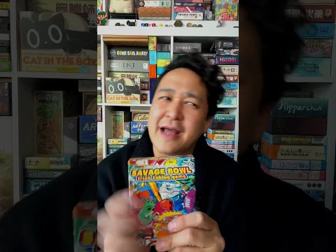 Top 20 Trick Taking Games from Asia! - No. 6 - Savage Bowl! #boardgames #cardgame #gaming