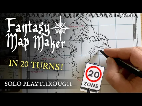 Fantasy Map Maker in 20 Turns!