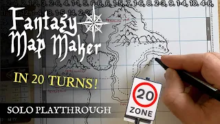 Fantasy Map Maker in 20 Turns!