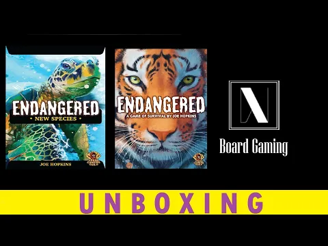 Endangered: New Species Kickstarter Unboxing