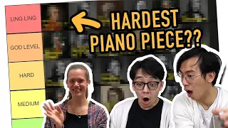Ranking Piano Pieces from Easiest to Hardest (Ft. Sophie Oui Oui)