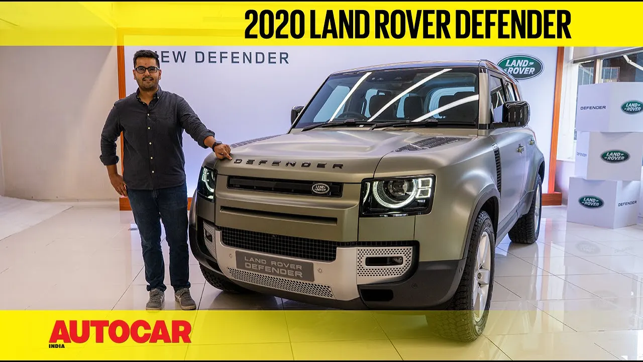 2020 Land Rover Defender - Welcoming the iconic SUV to India | First Look | Autocar India