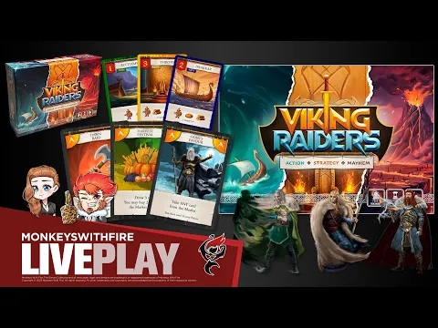 VIKING RAIDERS || NEOWULF GAMES || BOARD GAME LIVE PLAY