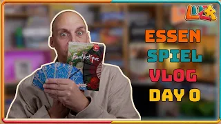 Essen Spiel 2026 Vlog, Day 0 — “This could have been an email”