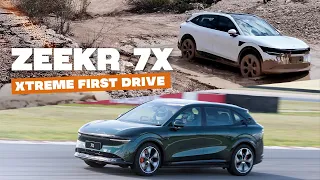 Zeekr 7X first drive - Sand, Mud, Race track