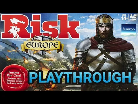 Risk: Europe Board Game | Playthrough (Team Variant)