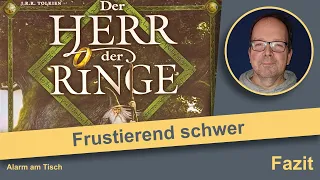 Conclusion after Session of Der Herr der Ringe