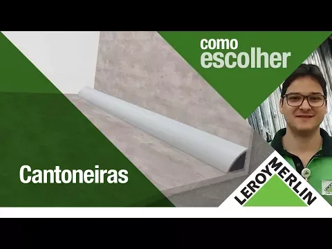 Cantoneira para Parede de Sobrepor 3M Branco 1,90cm Alumínio