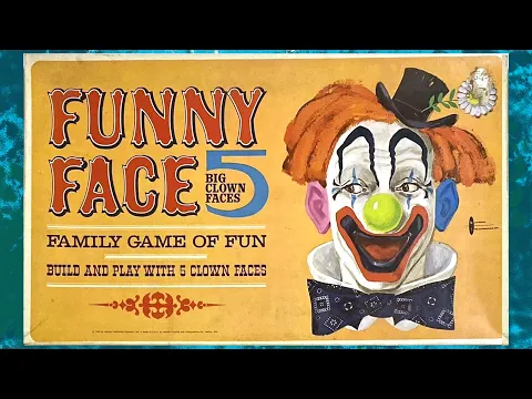 Board Game Archaeology #102 Funny Face Game by Whitman Publishing from 1965