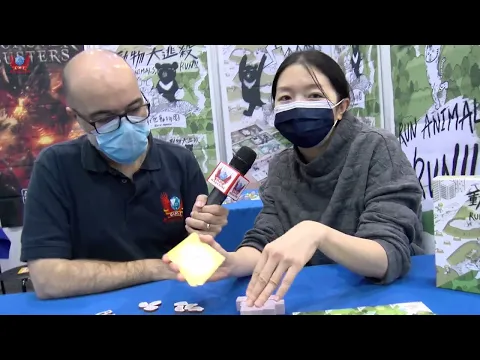Boardgame Interview: Run, Animals, Run From Mizo Games at spiel 2022