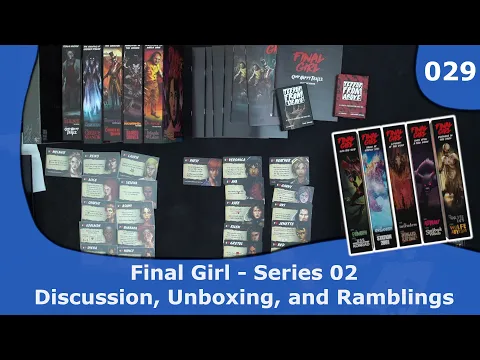 Final Girl Series 02 Unboxing | 29 | CulBlu and Cardboard