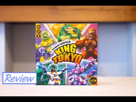 A Board Game Pix review of King of Tokyo by Richard Garfield & Iello