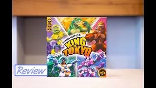 A Board Game Pix review of King of Tokyo by Richard Garfield & Iello