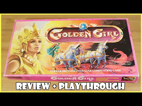 Golden Girl and the Guardians of the Gemstones Board Game Review & Playthrough | Board Game Night