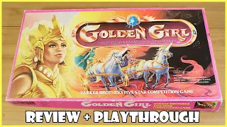 Golden Girl and the Guardians of the Gemstones Board Game Review & Playthrough | Board Game Night