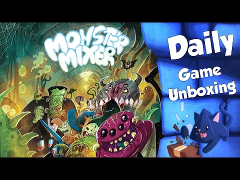 Monsters on Board: Monster Fixer - Daily Game Unboxing