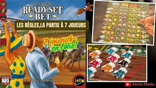 [JDS]Ready Set Bet à 7 joueurs !Règles et partie survoltée#jds #jdp #j2s #jeudesociete #jeudeplateau