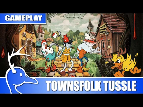 Townsfolk Tussle - Cuphead On Your Table - (Quackalope Gameplay)