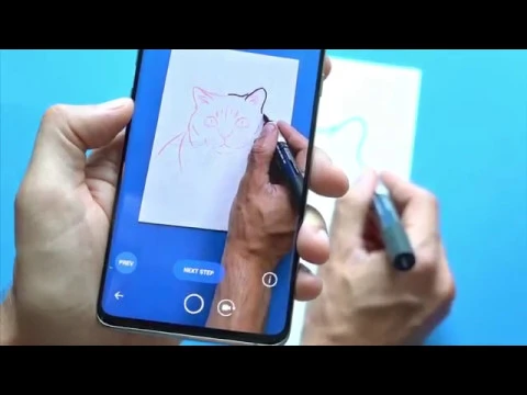 Vídeo de AR Drawing