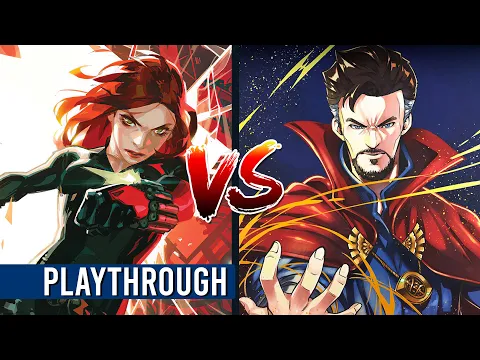 Marvel Dice Throne - Black Widow VS Doctor Strange