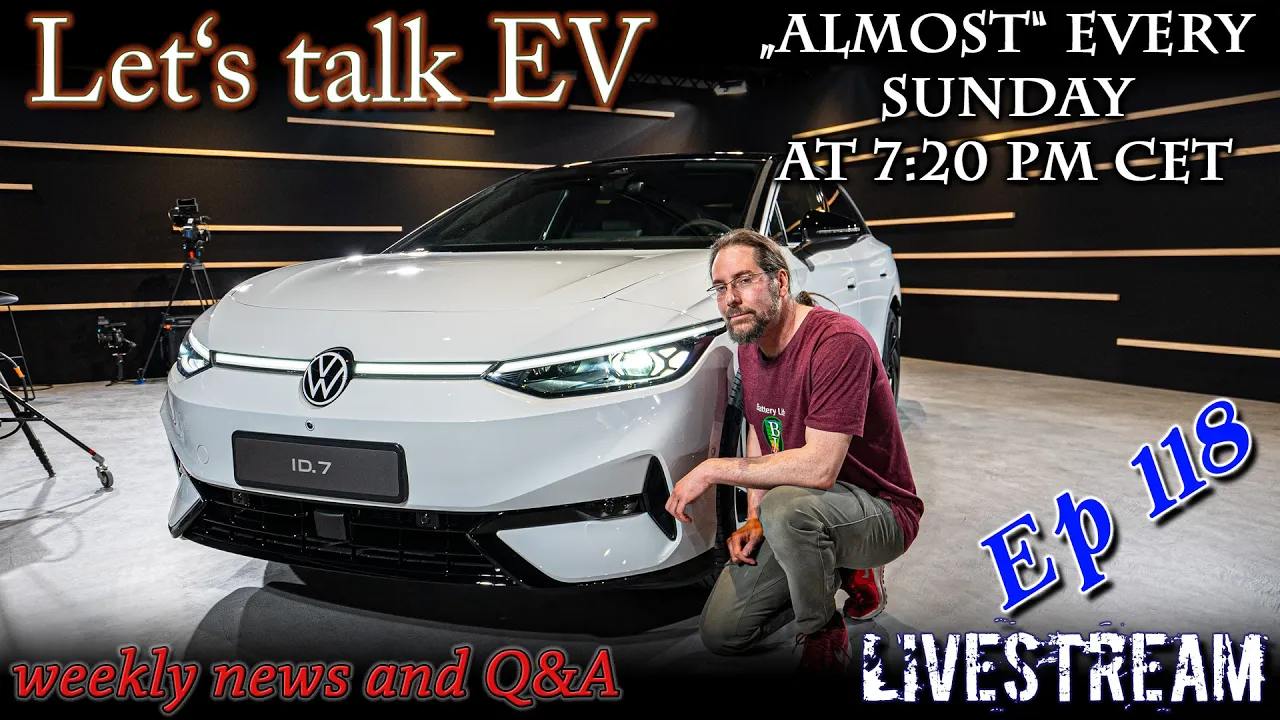 (live) Let's talk EV - Is getting the VW Id.7 a mistake?