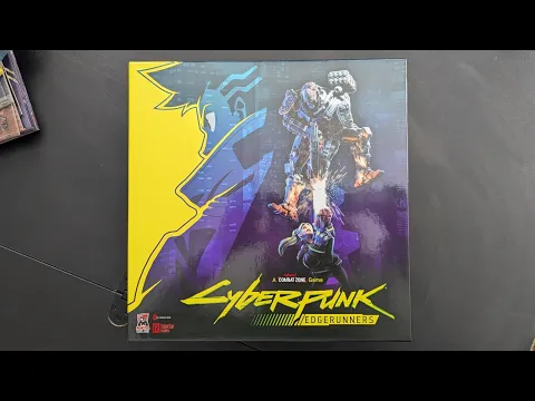 Cyberpunk Edgerunners Combat Zone unboxing 