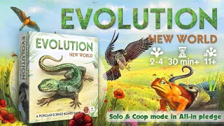 Evolution: New World | Game Overview | Pre-Kickstarter Overview