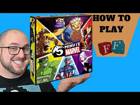 5-Minute Marvel | How to Play | Boardgame | @Wiggles3D