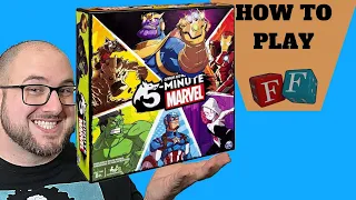5-Minute Marvel | How to Play | Boardgame | @Wiggles3D