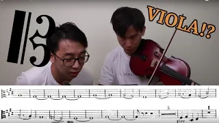 Guessing The Concerto from the VIOLA PART